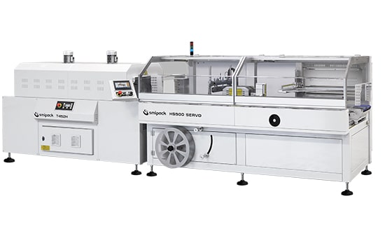 HS500 SERVO Automatic Shrink Wrapper L-Sealer and Tunnel